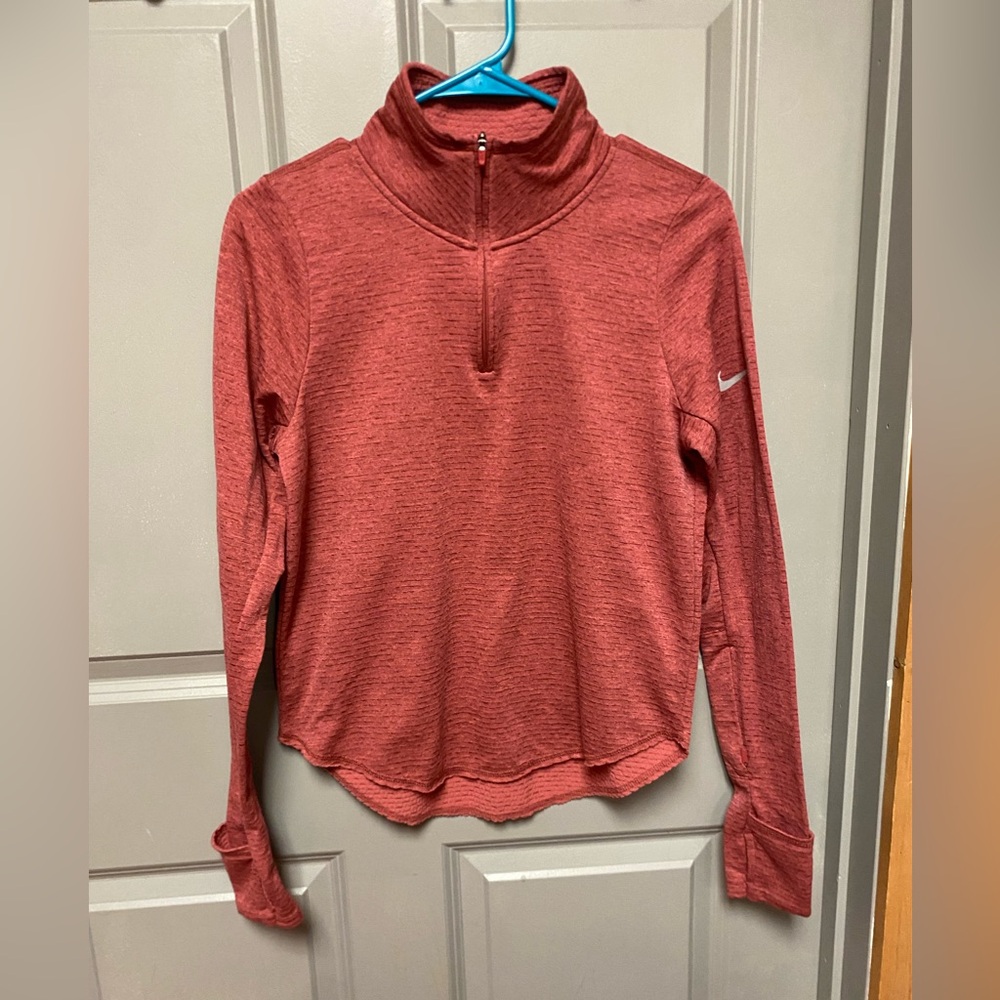 Nike Running Quarter-Zip Dri-Fit Athletic Pullover - Size XS